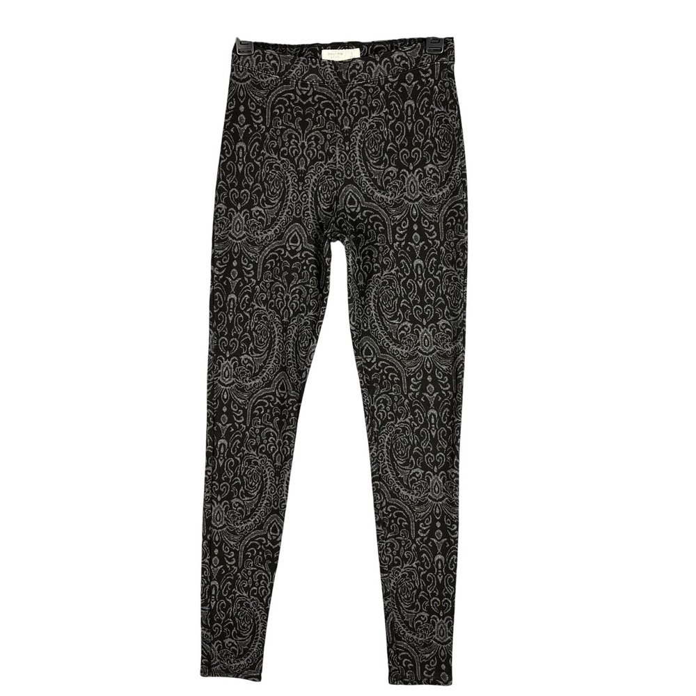 Abercrombie Fitch Leggings Womens S‎ Jacquard Yoga Athleisure Modern Classic